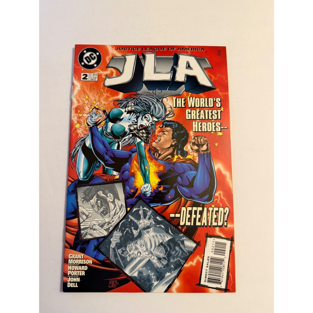 JLA Justice League of America 2 1997 DC Comics Grant Morrison Howard Porter